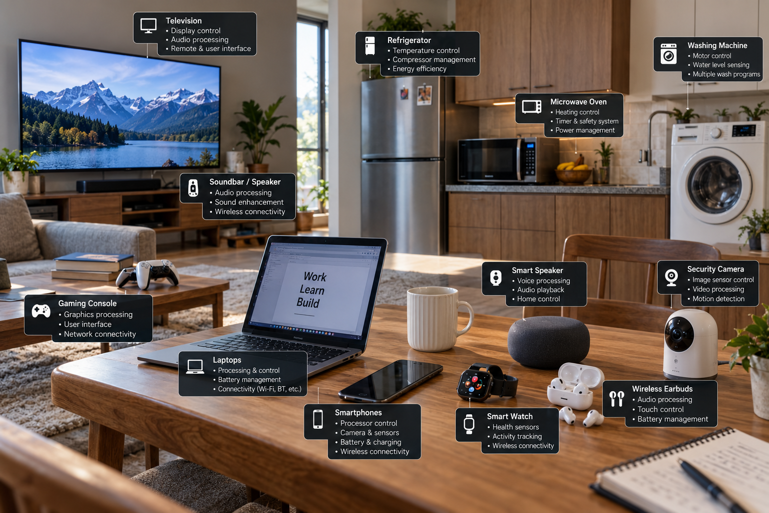 Everyday devices powered by embedded technology